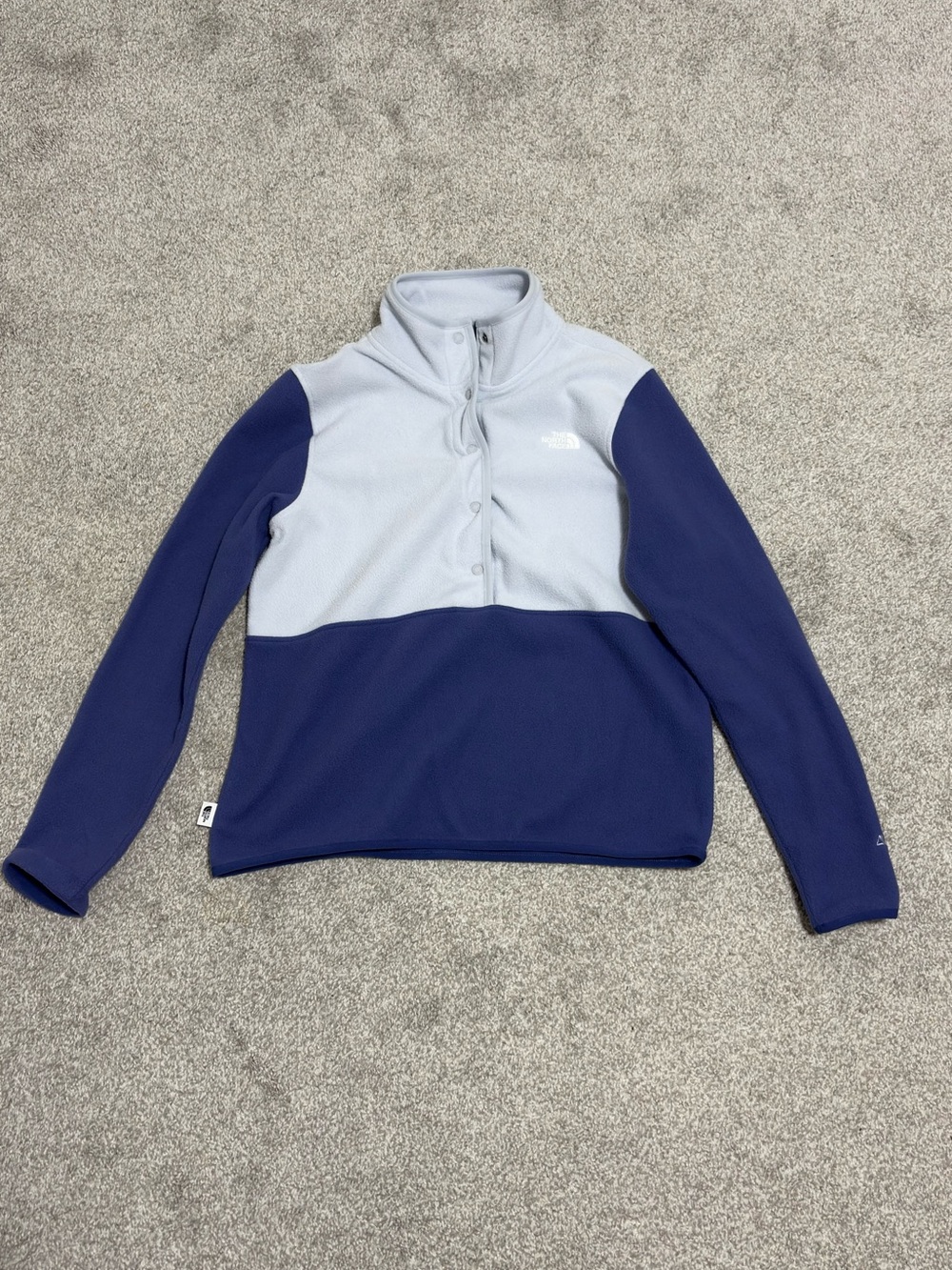 North Face Women's Alpine Polartec 100 1/4 Snap Fleece Size Medium